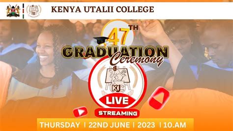 Kenya Utalii College 47th Graduation Ceremony Youtube