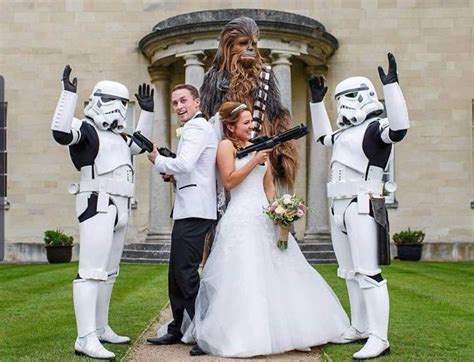 Les Mariages à Thème Star Wars Font Lunanimité Auprès Des Fans Et Sont De Plus En Plus