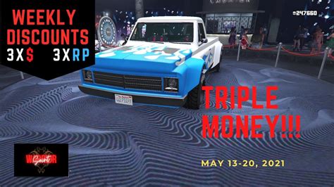 Gta Triple Money This Week Gta Online Weekly Double Rp And Cash