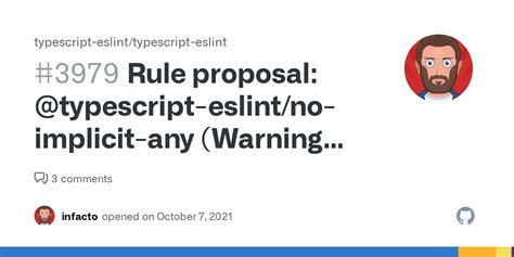 Rule Proposal Typescript Eslint No Implicit Any Warning Alternative