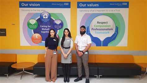 New Partnership Sees Trust Take Students Walsall Healthcare NHS Trust