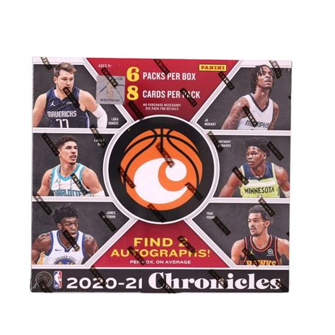 2020 21 Panini Chronicles Basketball Hobby Box 613297971696