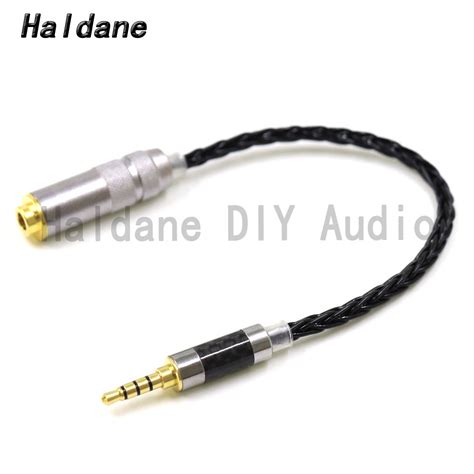 Haldane Hifi N Silver Plated Mm Trrs Balanced Male To Mm