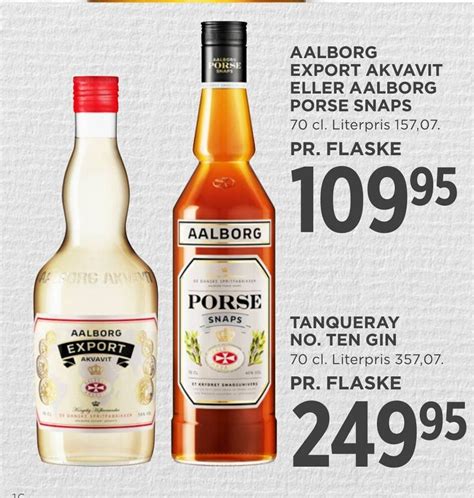 Aalborg Export Akvavit Eller Aalborg Porse Snaps Tilbud Hos MENY