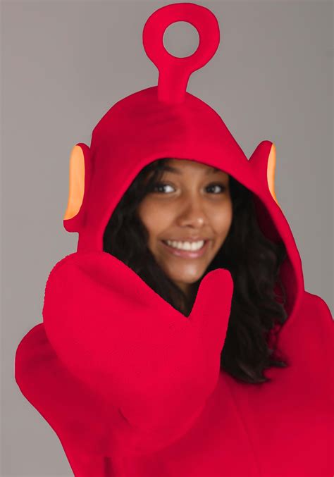 Teletubbies Po Adult Jumpsuit Costume