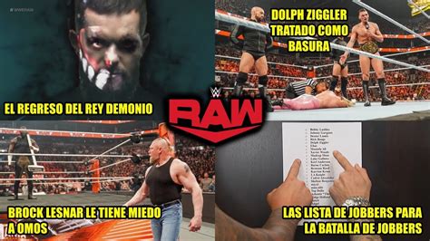 WrestleMania RAW 27 de Marzo de 2023 Análisis Picante YouTube