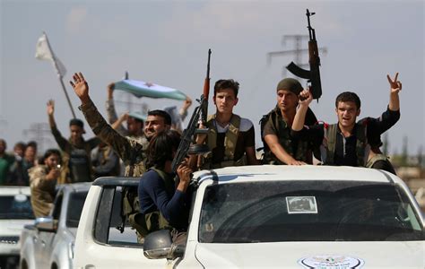 First Rebel Group Begins Withdrawal From Demilitarised Zone In Syria S