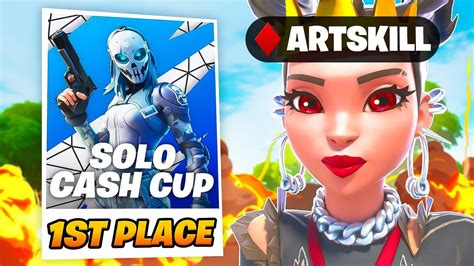 How I WON The Solo Cash Cup Artskill YouTube