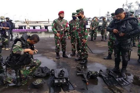 Tingkatkan Kemampuan Prajurit Koarmada I Gelar Latihan