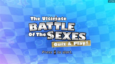 Ultimate Battle Of The Sexes The Quiz And Play For Sony Playstation 3