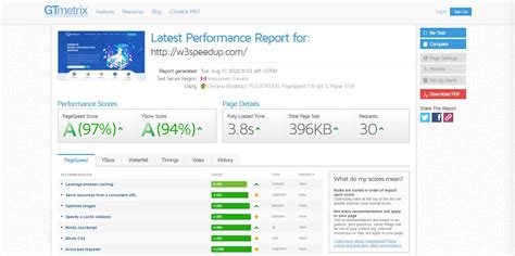 tools  analyze  website speed     load fast