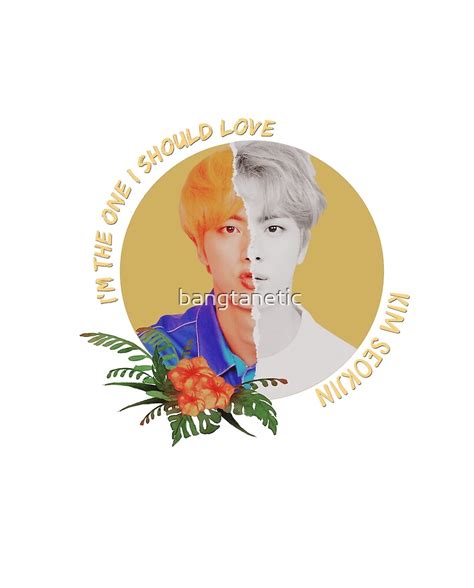 "BTS - JIN EPIPHANY" by bangtanetic | Redbubble