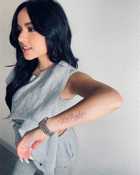 Beasters Su Instagram Nuevo Tattoo 😊 Becky G G Tattoo Becky