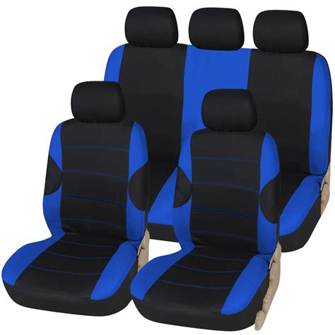 Racing Style 9pc Car Seat Cover Set Uk