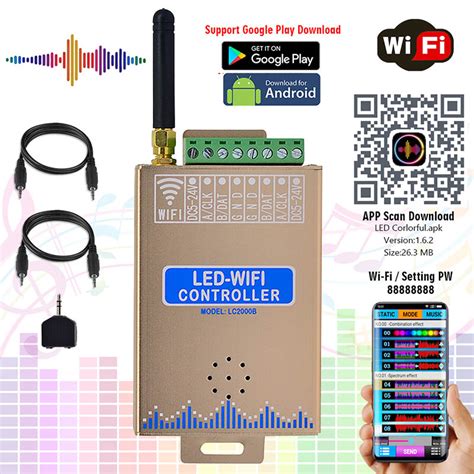 Lc B Spi Led Wifi Music Controller