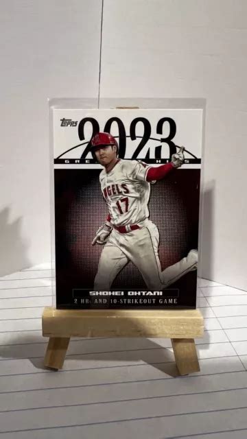 2024 TOPPS 2023 Greatest Hits Shohei Ohtani Los Angeles Angels EUR 0 91