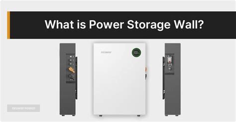 Power Storage Wall Powerwall Battery Energy Storage