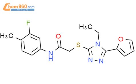 Ethyl Furan Yl H Triazol Yl Thio N