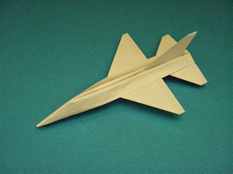 origami plane falcon ~ art and craft projects easy