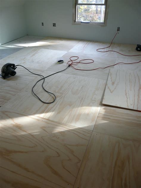 Painted Plywood Floor Designs