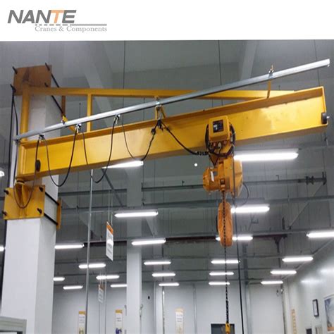 Good Quality Bzd Type Wall Mounted Work Station Jib Cranes Free