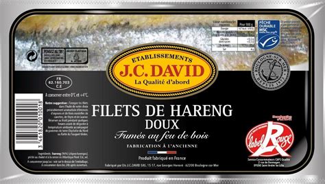 Filet De Hareng Doux Fum G Poissonnerie L Oceane Locavor Fr