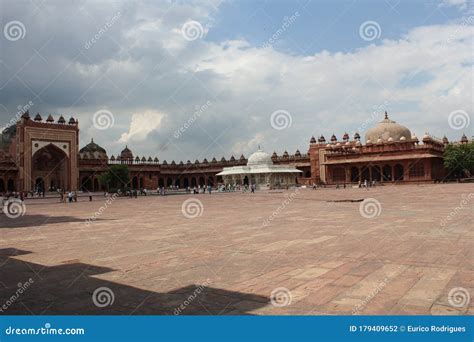 Fatehpur Sikri Interiors Of Fort Dargah And Palace Editorial