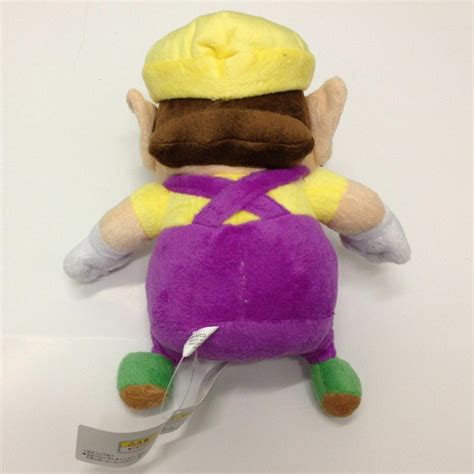 Super Mario Bros Waluigi And Wario Soft Plush Doll Stuffed Figure Toy