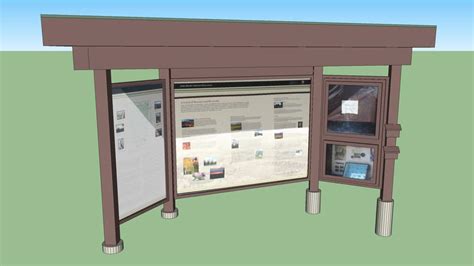 Info Board 3d Warehouse