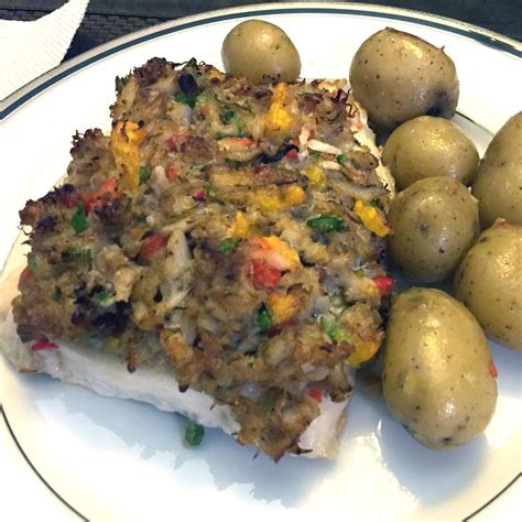 Crab Crusted Grouper Recipe