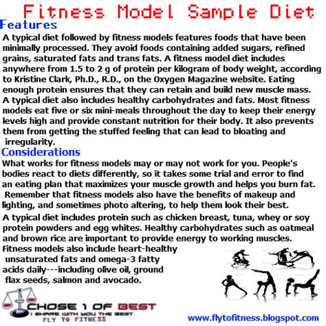 Female fitness model diet plan example, venus the planet fun facts