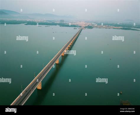 Thi Nai Bridge in Quy Nhon, Vietnam Stock Photo - Alamy