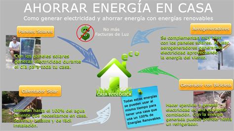 Consejos Para Ahorrar Energia En Casa