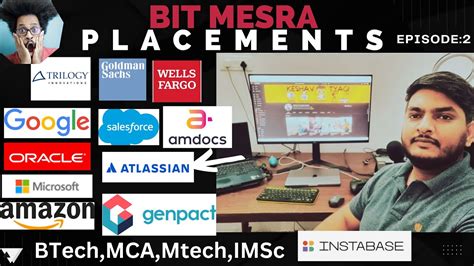 Placements In BIT Mesra Top Companies Complete Guide B Tech MCA M Tech