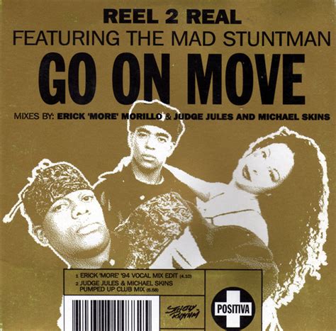 Reel 2 Real Featuring The Mad Stuntman Go On Move 1994 Cd Discogs