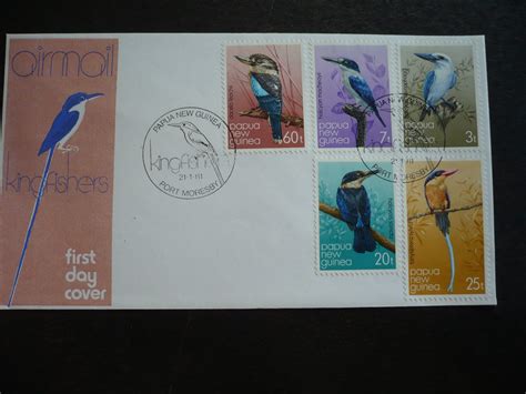 Postal History Papua New Guinea Scott 529 533 First Day Cover