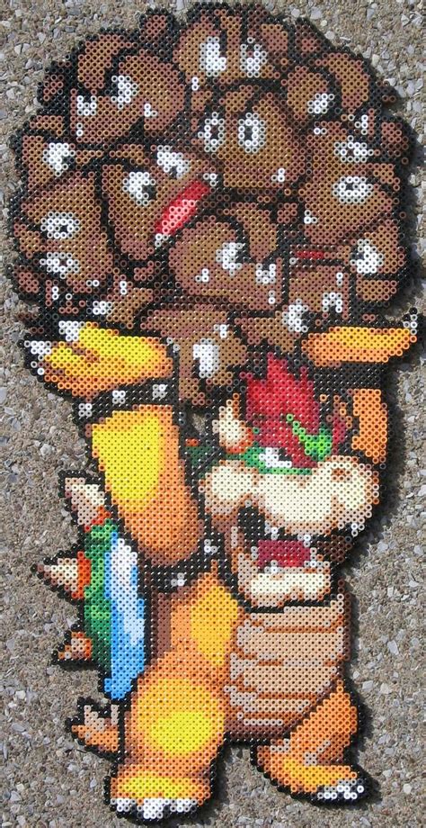 Hama Browser Perler Bead Mario Bead Sprite Perler Crafts