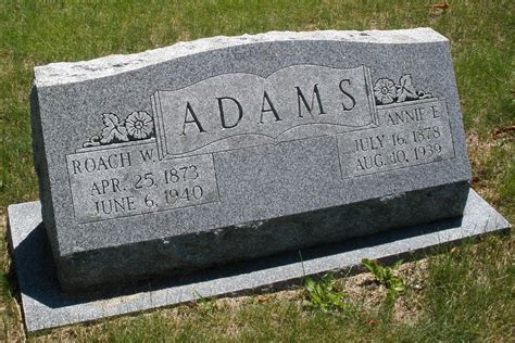 Roach Weiser Adams M Morial Find A Grave