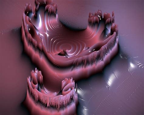 Plastic Canyon Fractals Pink Hd Wallpaper Peakpx