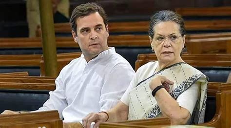 Rahul Sonia Gandhis Flight Makes Emergency Landing In Bhopal India