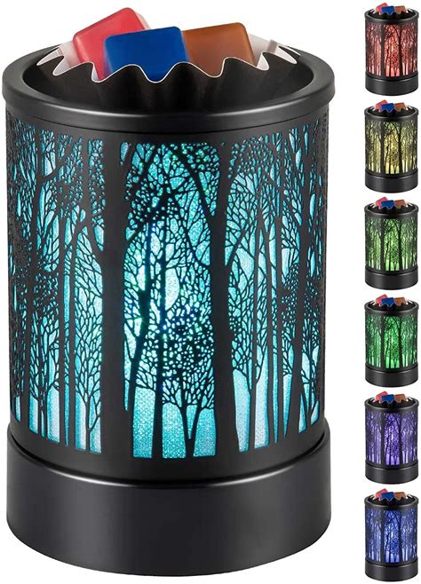 7 Colors Wax Melt Warmer For Scented Wax Melter Candle Electric Burner Fragrance Oil Heater