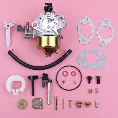 Carburetor W Repair Rebuild Kit For Honda Gx Hp Fuel Line Choke