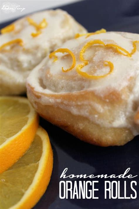 Homemade Orange Rolls Recipe