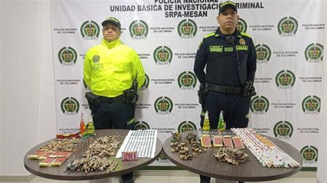 Incautaron 2 550 gramos de pólvora en Andrea Carolina y Los Laureles