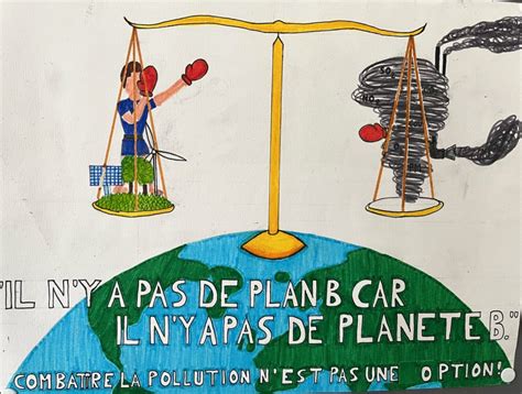 Projet Affiche Lutter Contre La Pollution De Lair Lyc E Fran Ais