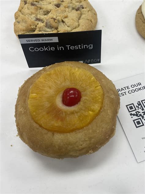 Test Cookie Pineapple Upside Down Cake R Crumblcookies