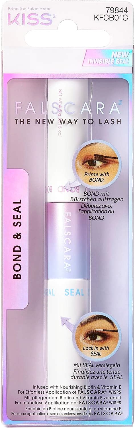 KISS Falscara Eyelash Bond And Seal Clear KFCB01C Amazon Au