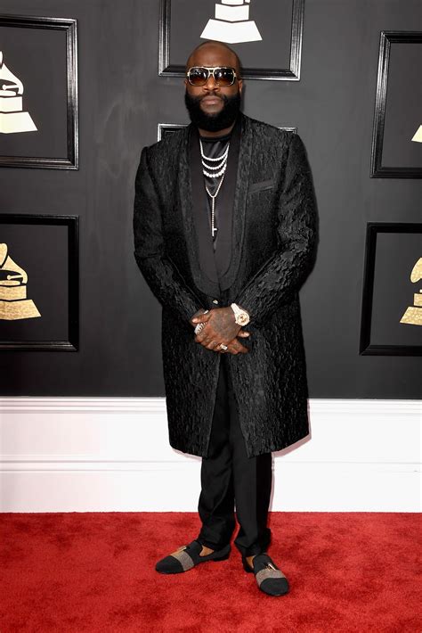 Rick Ross Dresses To Impress The Hollywood Gossip