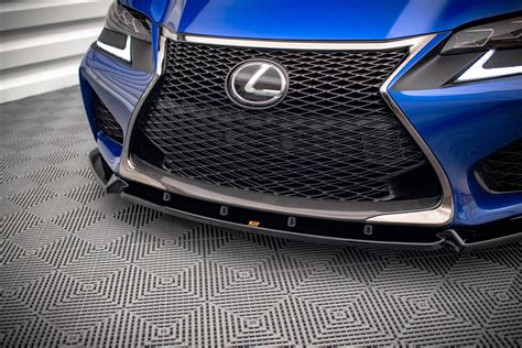 Maxton Design Front Splitter V 1 Lexus Gs F Mk4 Facelift Royal Body Kits