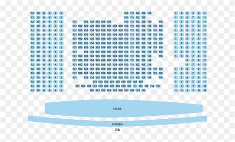 Seating Chart Sva Theatre Seating Chart Hd Png Download 960x540